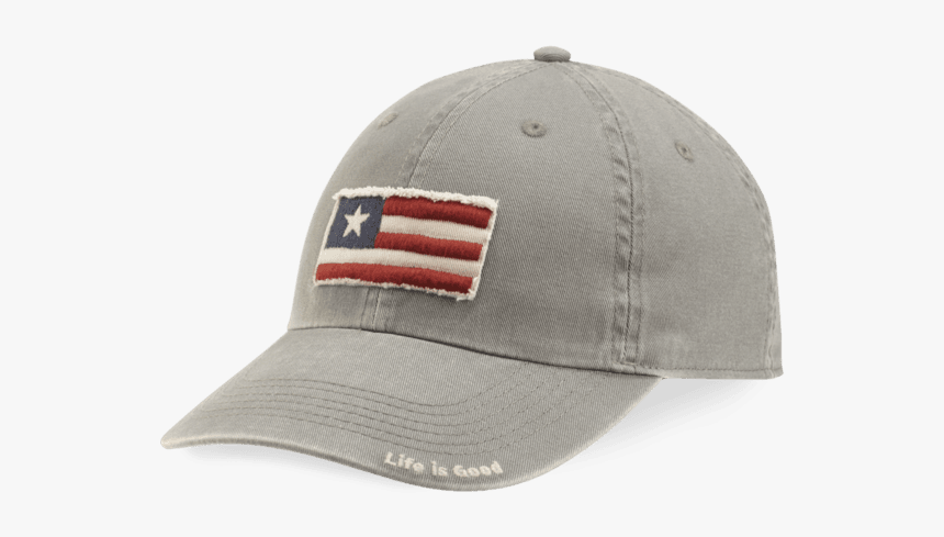 Three Stripe Flag Tattered Chill Cap - Baseball Cap, HD Png Download