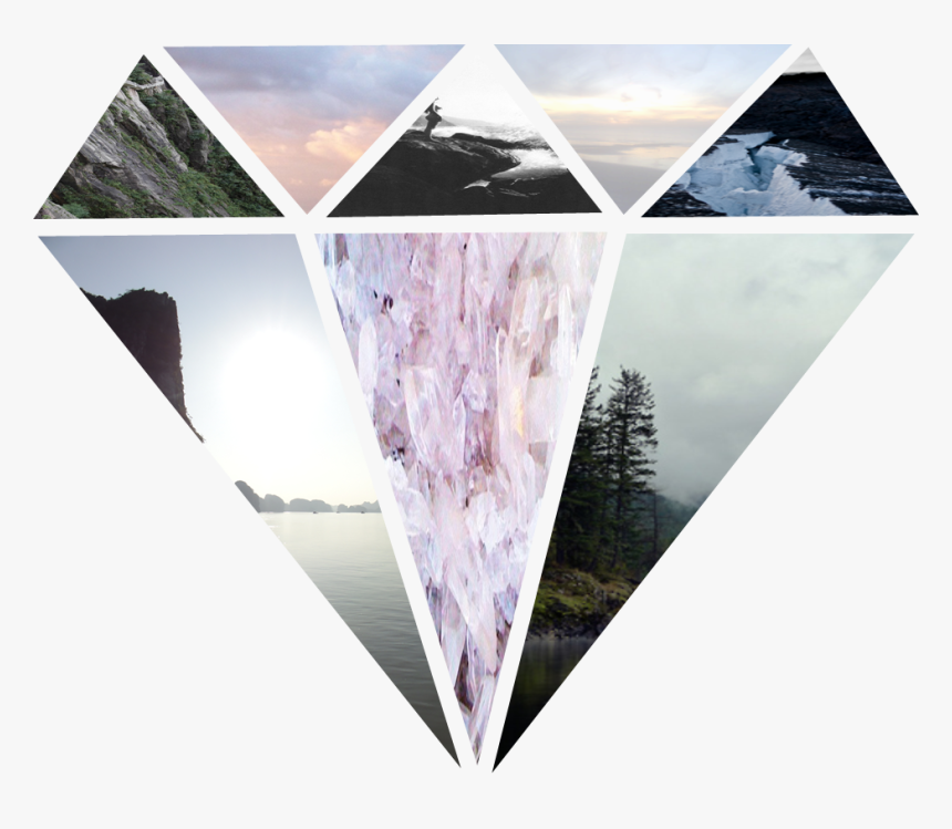 Color, Diamond, Love - Hipster Tumblr Diamond Png, Transparent Png