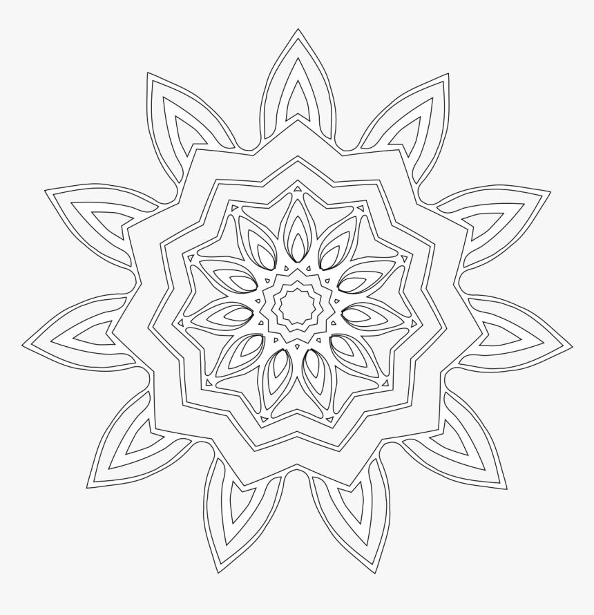 Орнамент Круговой, HD Png Download