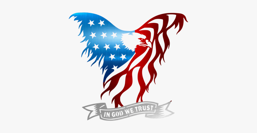 American Flag Eagle Clipart, HD Png Download