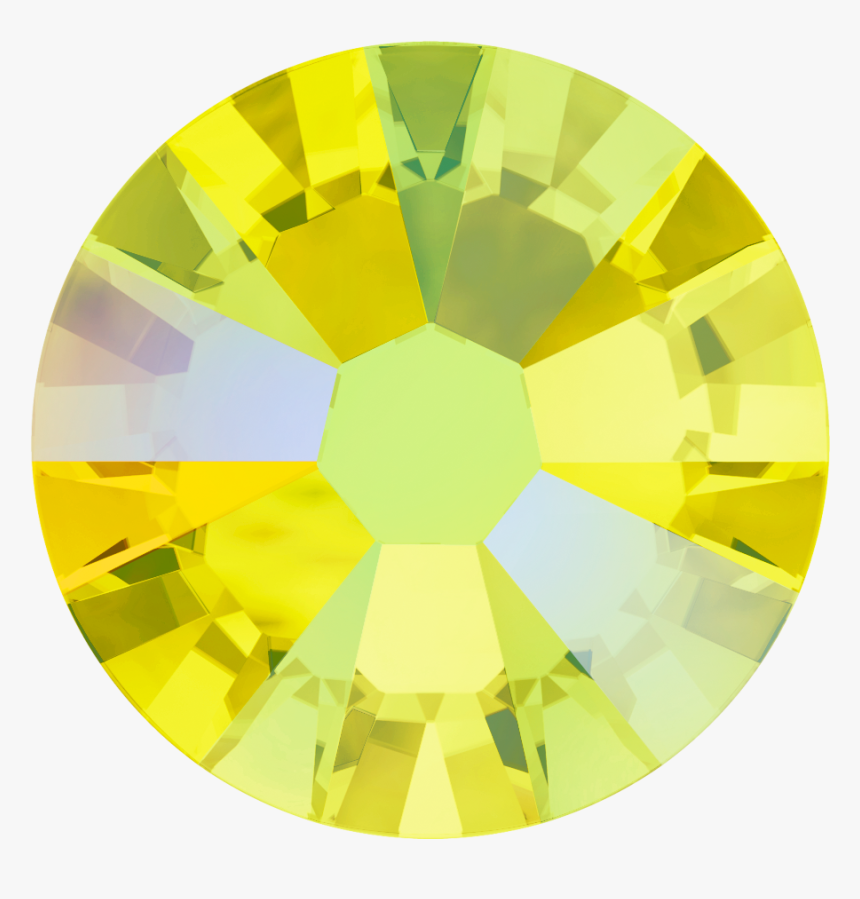 Swarovski 2058 Xilion Flatback Rhinestones Ss5 Citrine - Swarovski White Opal Stone, HD Png Download