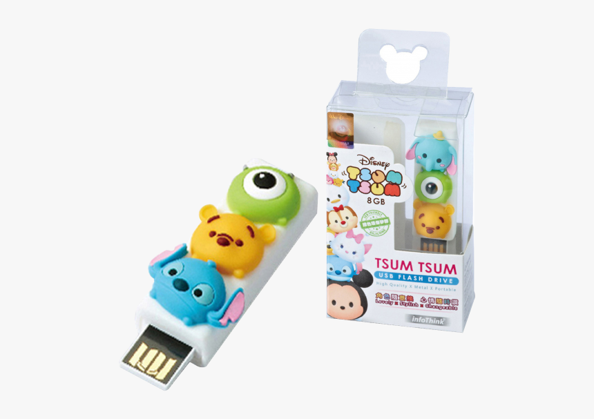 Memoria Usb De Tsum Tsum, HD Png Download