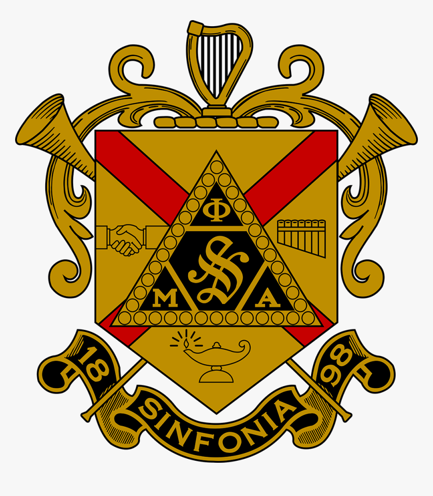 Phi Mu Alpha Sinfonia Crest, HD Png Download