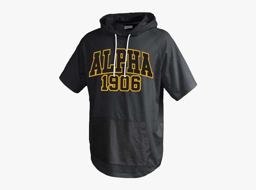Alpha Phi Alpha Short Sleeve Trainer Hoodie, HD Png Download