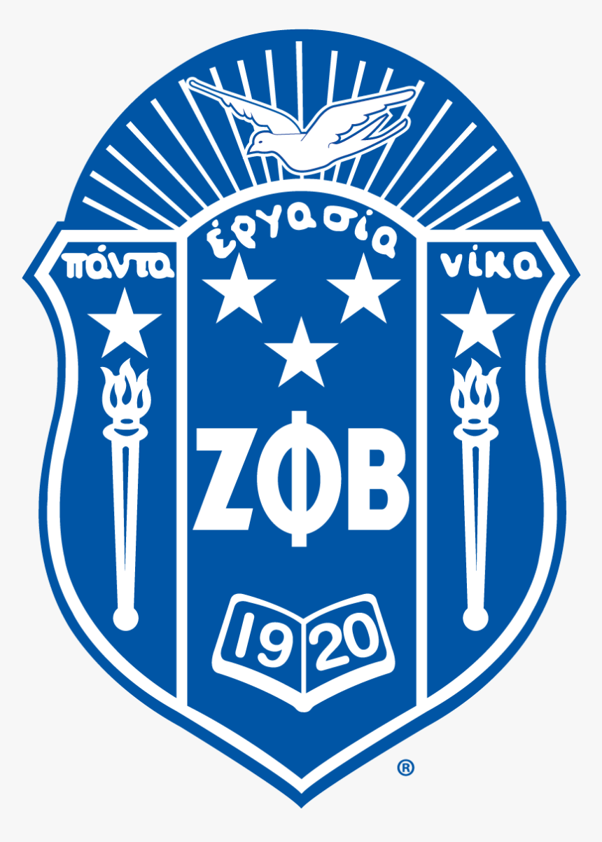 Zeta Phi Beta Crest - Space Needle, HD Png Download