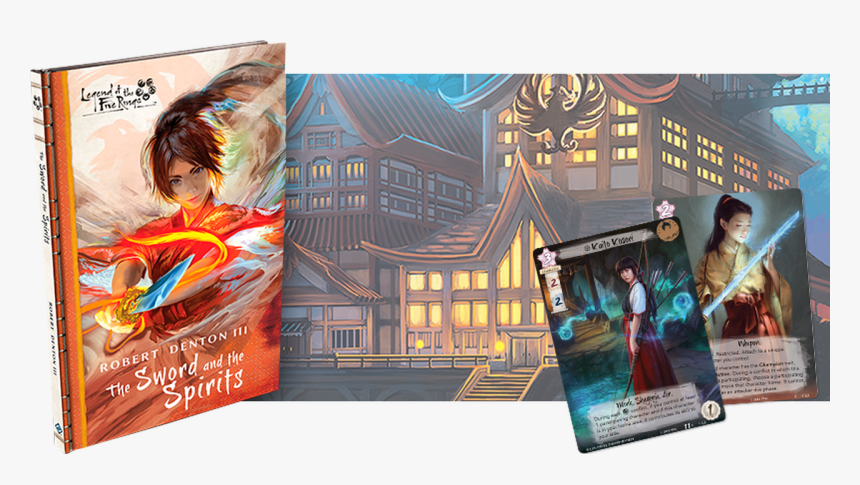 Legend Of The Five Rings Novel The Sword And The Spirits, HD Png Download