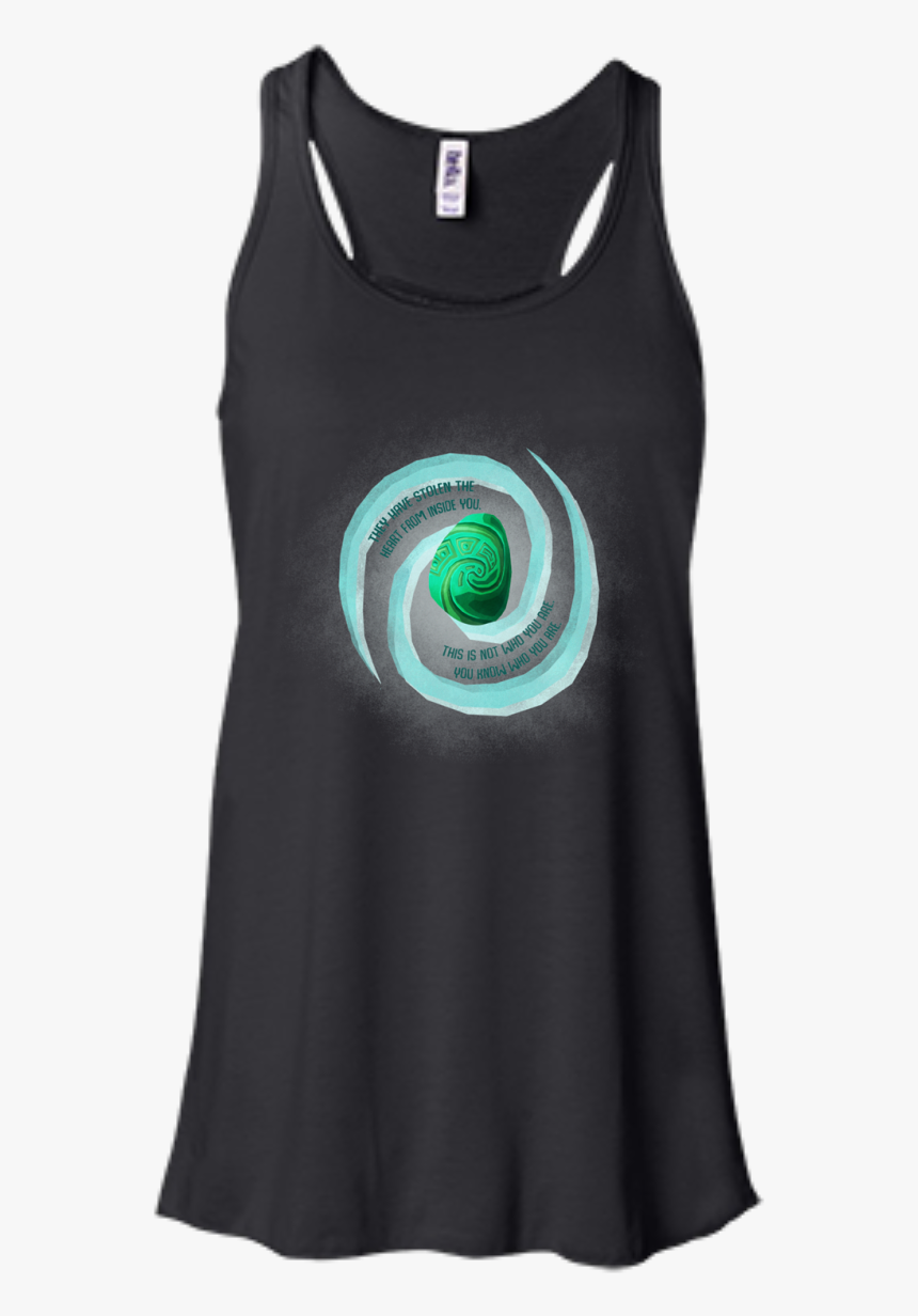 Bella + Canvas Women's B8800 Flowy Racerback Tank, HD Png Download