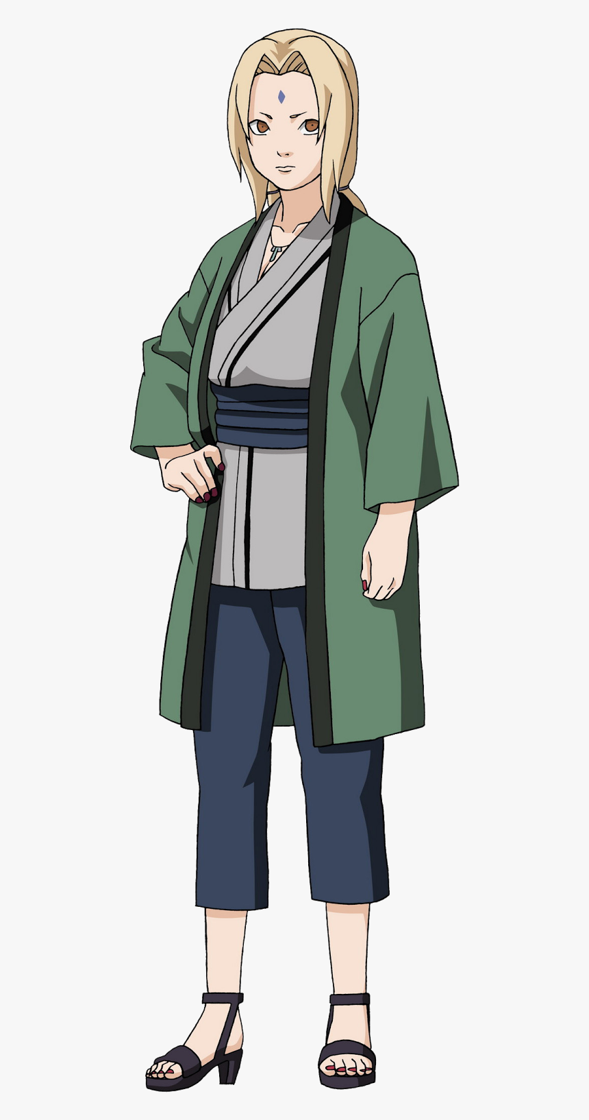 Lady Tsunade Full Body, HD Png Download