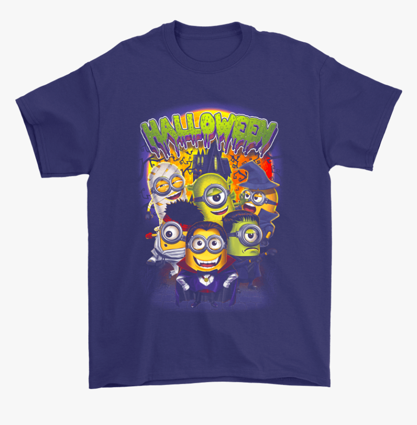 Cute Minions In Costume Despicable Me Halloween Shirts - Happy Halloween Pics Minions, HD Png Download
