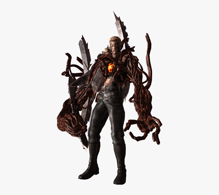 Uro-wesker - Resident Evil Wesker Uroboros, HD Png Download