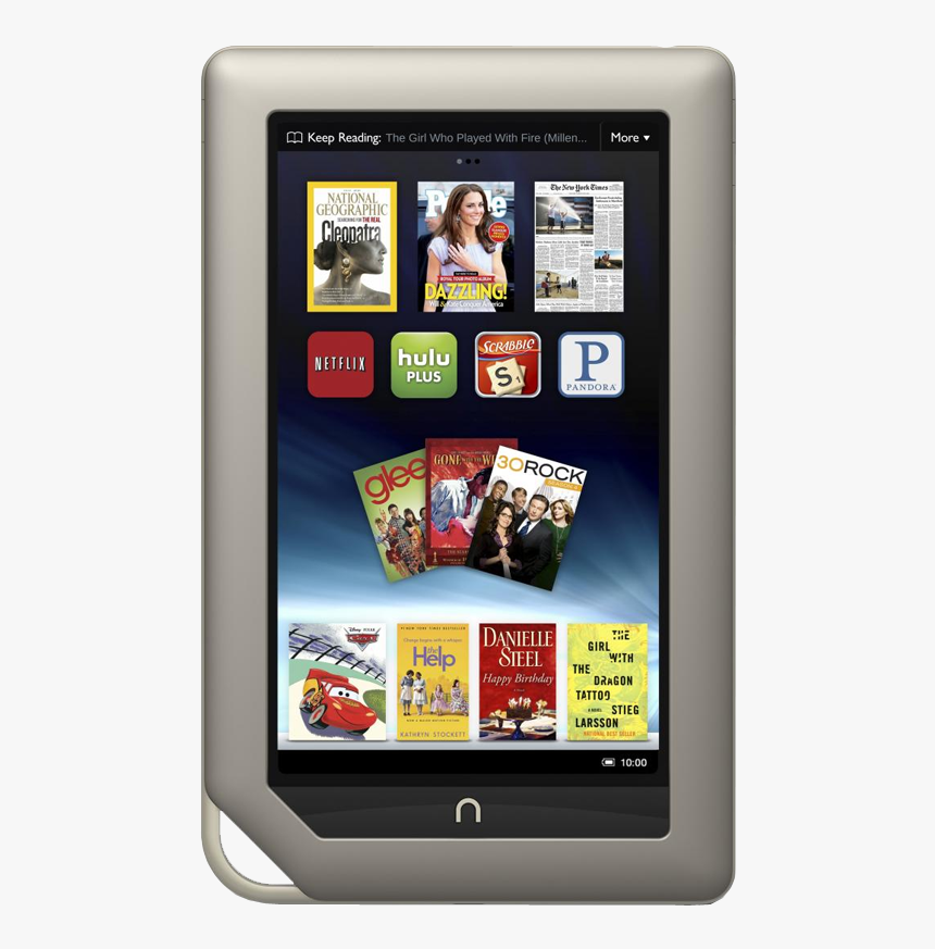 Nook Tablet Barnes And Noble Nook Tablet Hd Png Download
