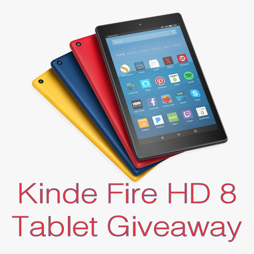 Kindle Fire Hd 8 Tablet Giveaway - Custom Amazon Fire Tablet, HD Png Download