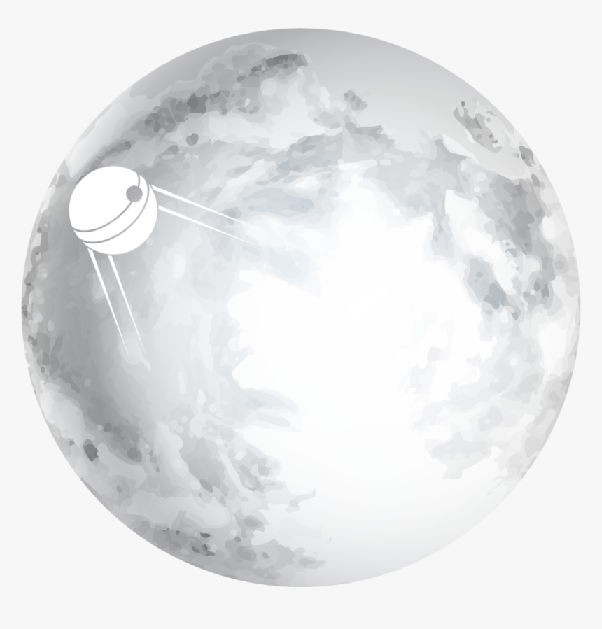 Moon-sputnik, HD Png Download
