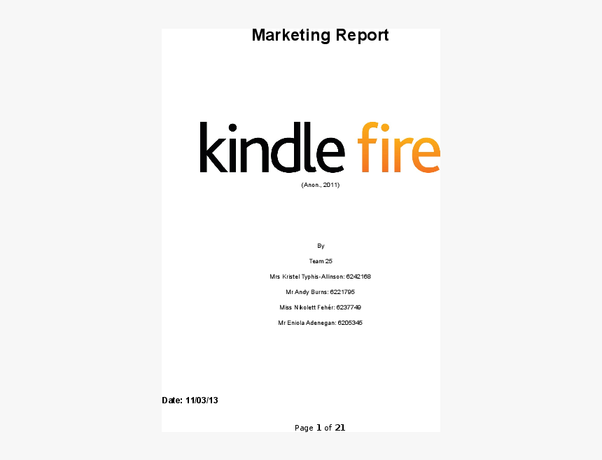 Kindle Fire, HD Png Download