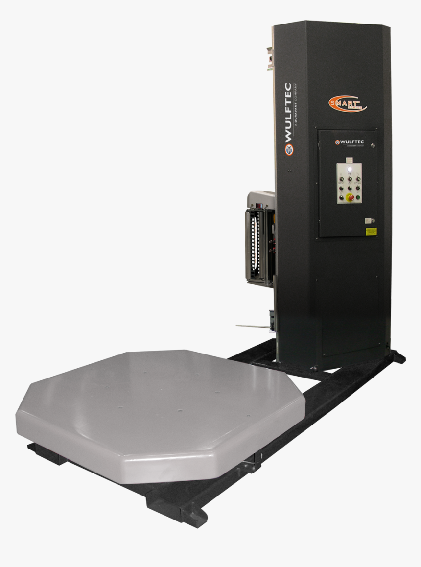 Semi Automatic Turntable Stretch Wrapper - Wulftec International, HD Png Download