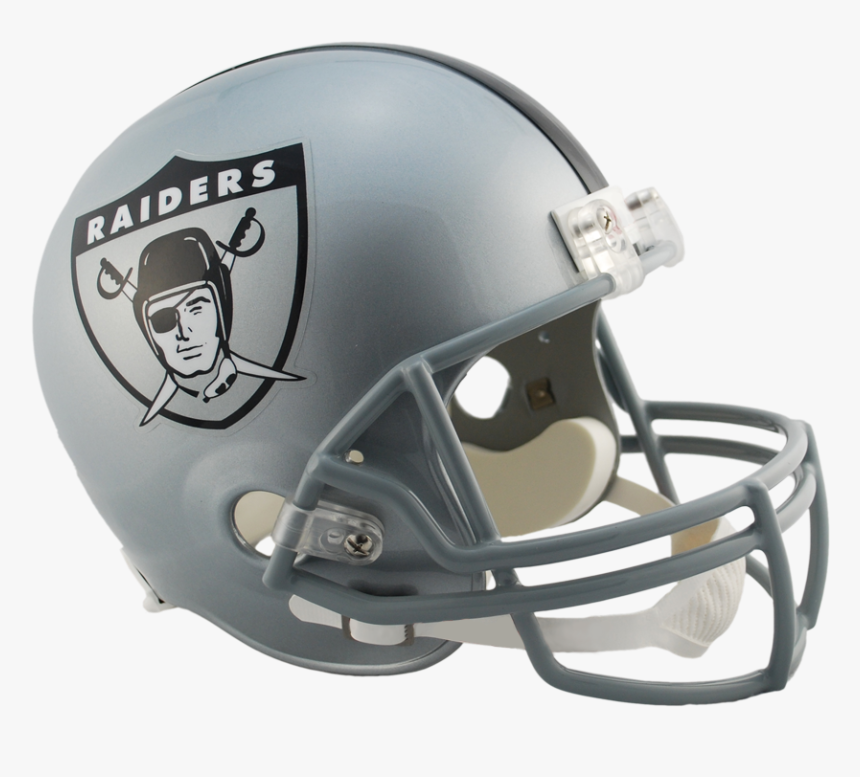Oakland Raiders Vsr4 Replica Throwback Helmet - Oakland Raiders Helmet, HD Png Download