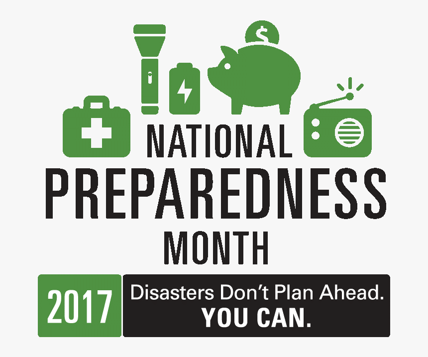 National Disaster Preparedness Month 2019, HD Png Download