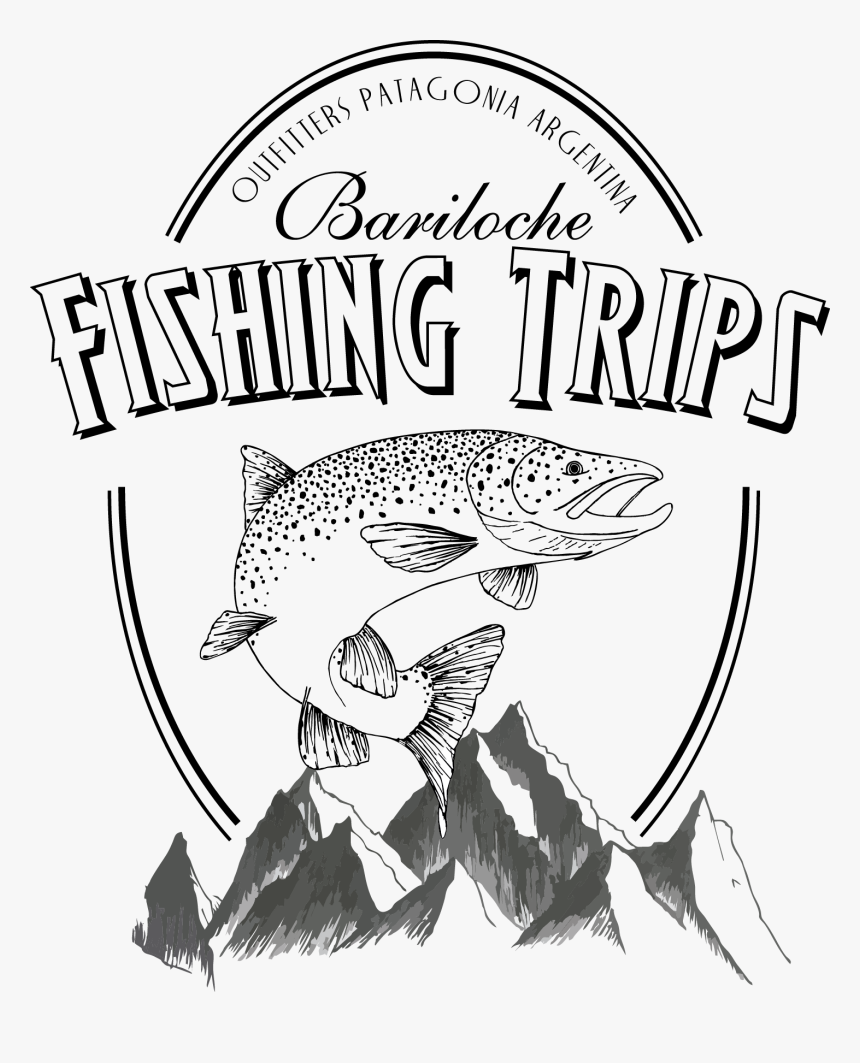 Patagonia Fishing - Cartoon, HD Png Download