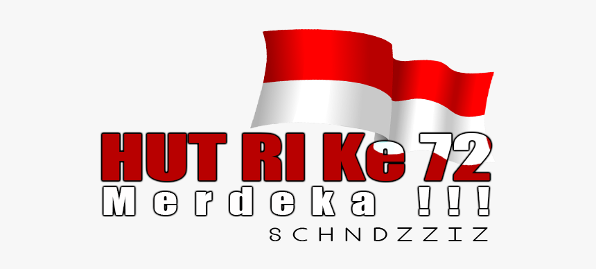 Bendera Hut Ri 2017, HD Png Download