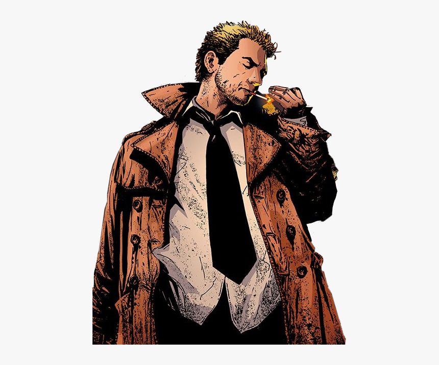 #johnconstantine #hellblazer Dc #freetoedit - John Constantine Comic Frames, HD Png Download