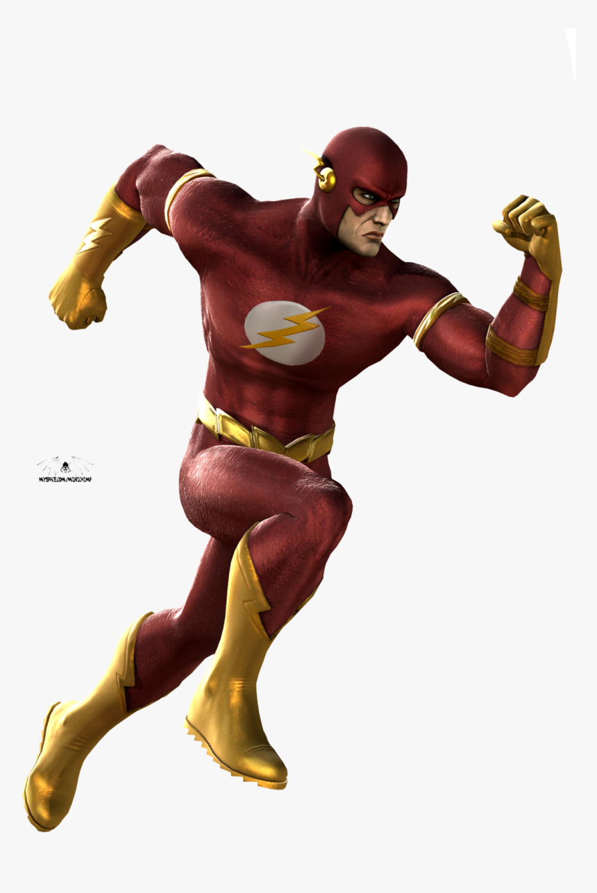 Flash Clipart Flash Comic - Mortal Kombat Vs Dc Universe The Flash, HD Png Download