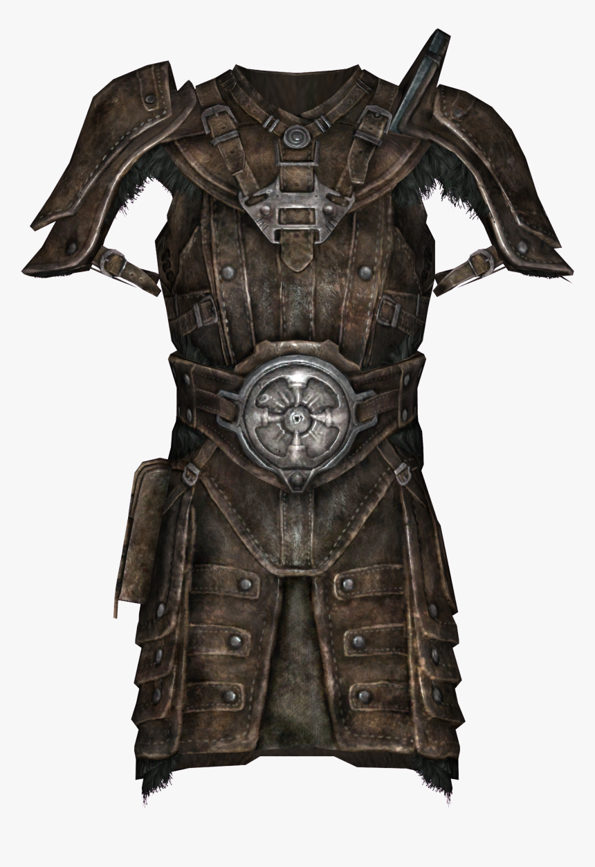 Elder Scrolls - Light Leather Armor Skyrim, HD Png Download