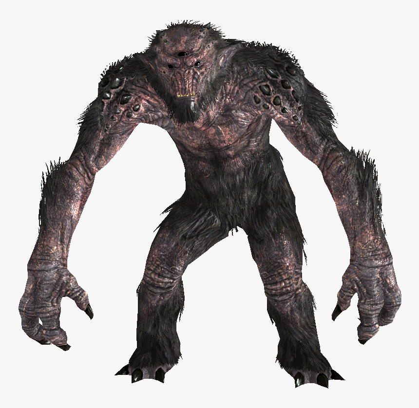 Transparent Troll - Skyrim Troll Transparent, HD Png Download