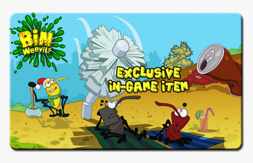 Bin Weevils Gift Card - Cartoon, HD Png Download