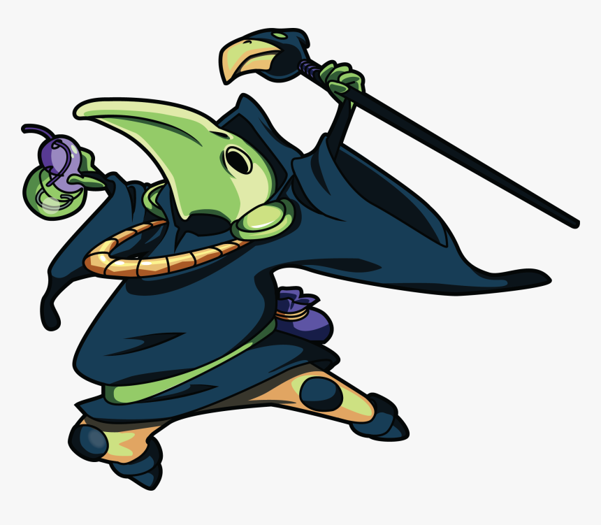 Shovel Knight Png - Plague Knight Official Art, Transparent Png