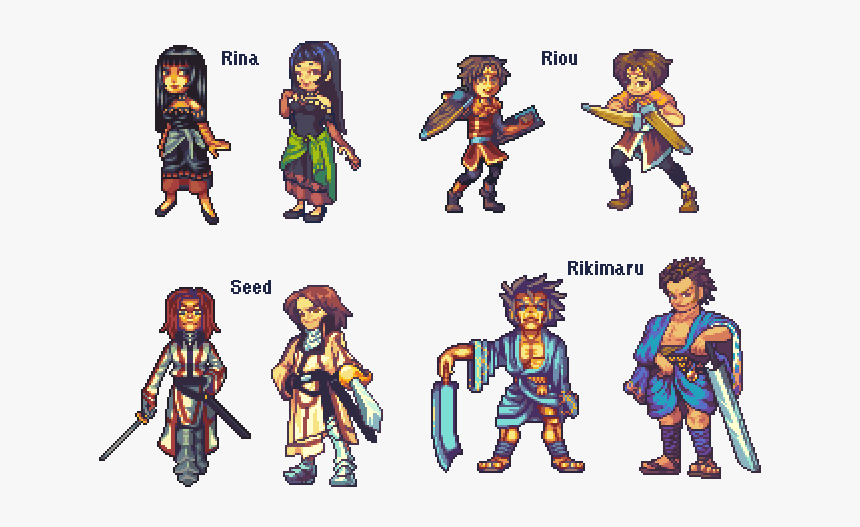Suikoden 2 Sprites, HD Png Download