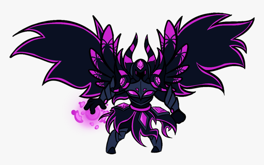 Nickwoz Has Been Challenging Folks To Do Certain Shovel - Winged Black Knight Shovel Knight, HD Png Download