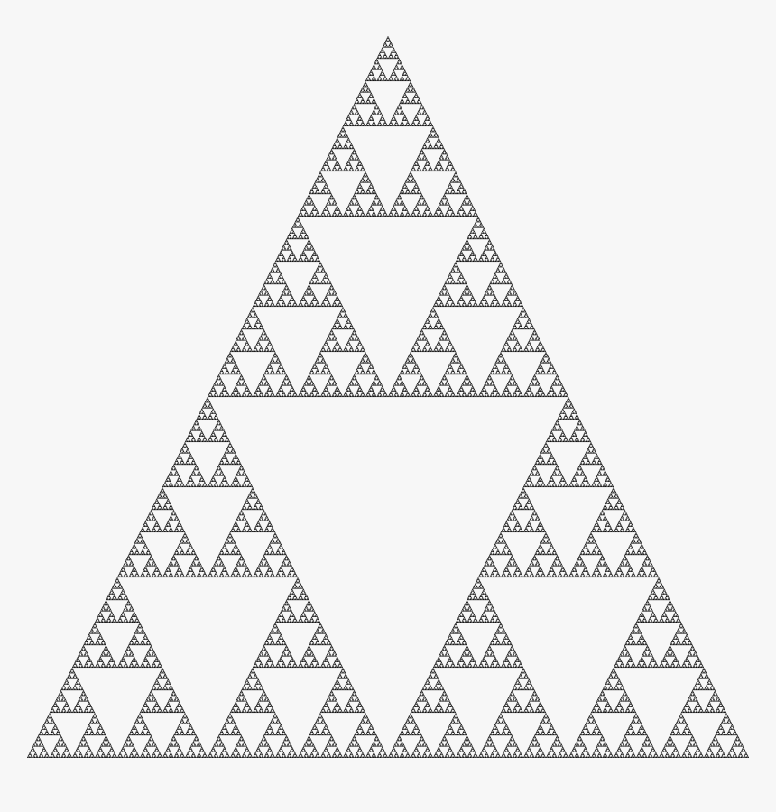 Sierpinski Triangle, HD Png Download