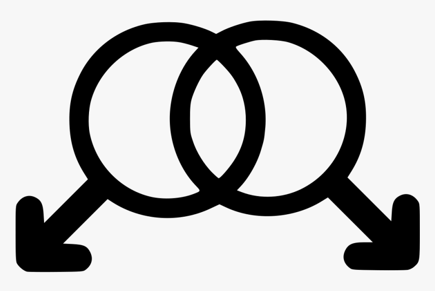 Gay Symbol Png - Simbolo Femenino Y Masculino Significado, Transparent Png