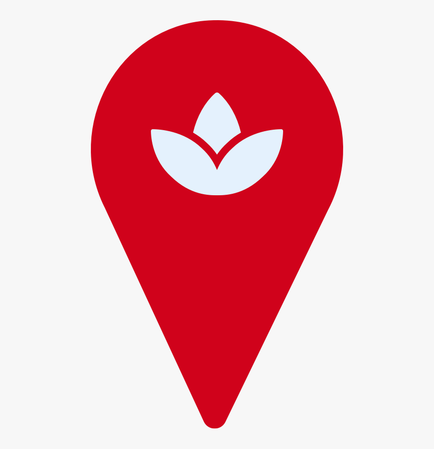 Location Icon Png In Red, Transparent Png