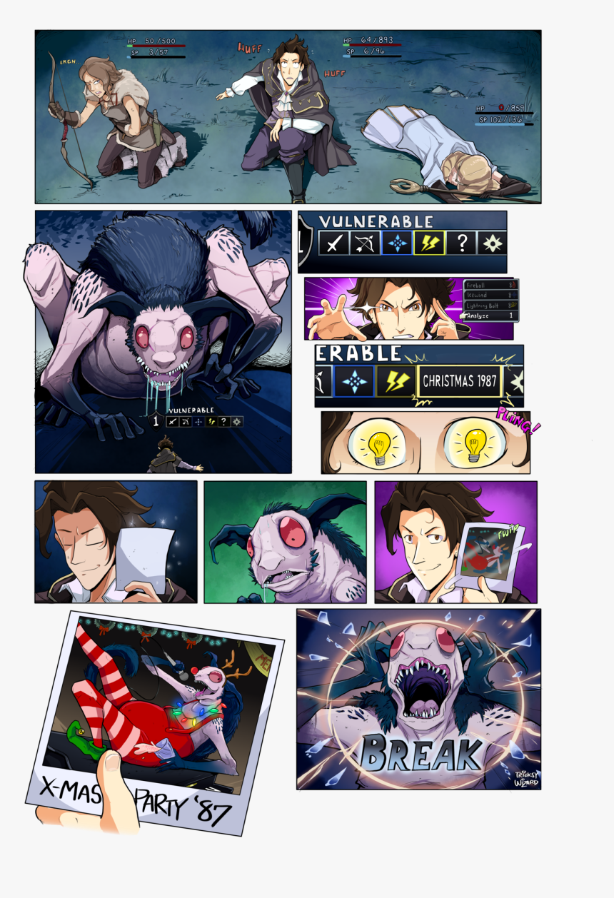 Octopath Traveler Job Bosses Fanart, HD Png Download