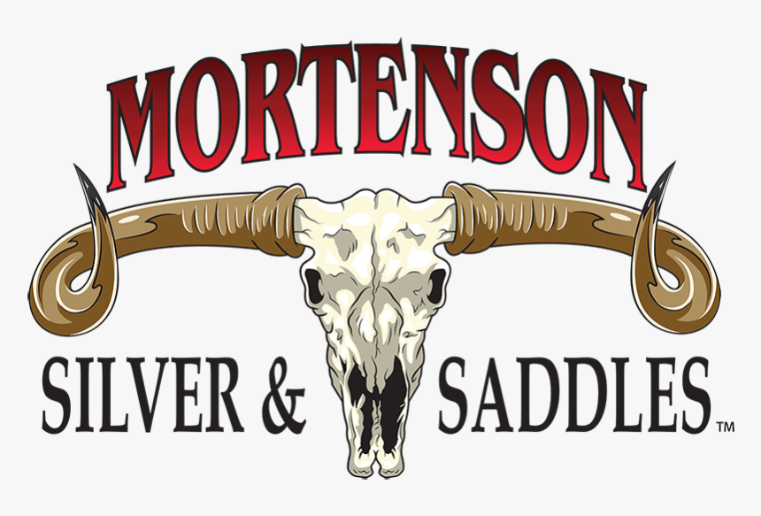 Mortenson Silver And Saddles Logo 900transp, HD Png Download