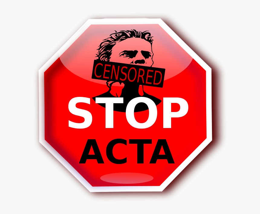 Kraken Clip Art Download - Stop Acta, HD Png Download