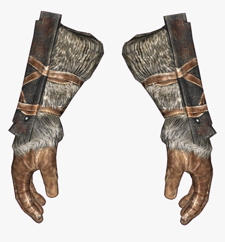 Orsimer - Skyrim Iron Gauntlets, HD Png Download