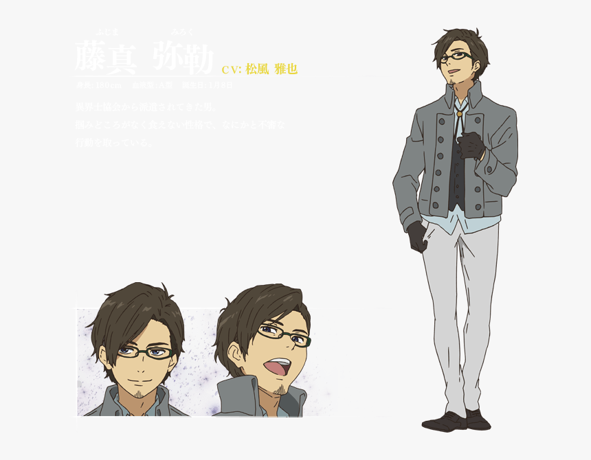 Miroku Fujima Kyoukai No Kanata, HD Png Download