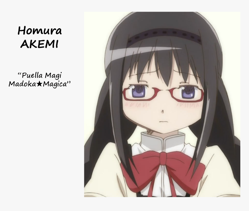 Meganekko - Madoka Magica Homura Glasses, HD Png Download