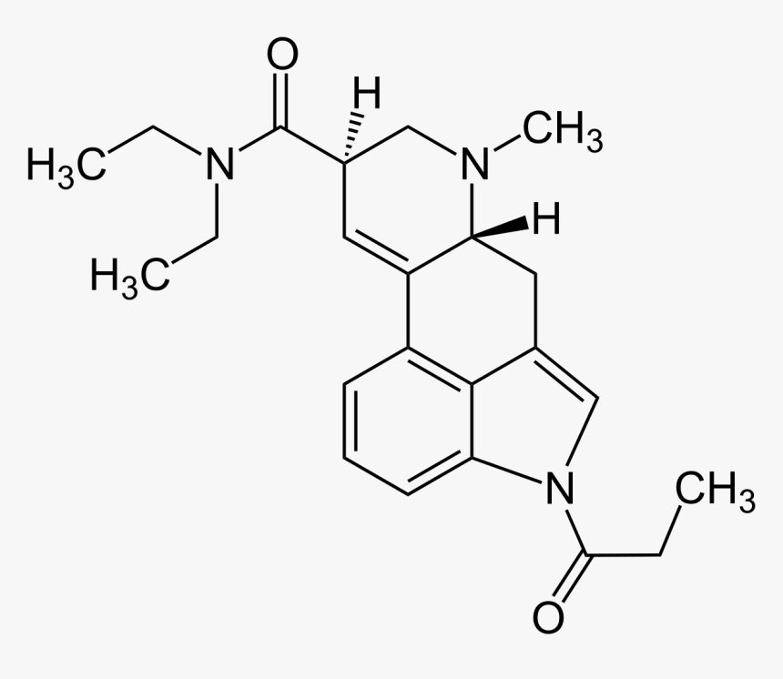 1p Lsd Chemical Structure, HD Png Download
