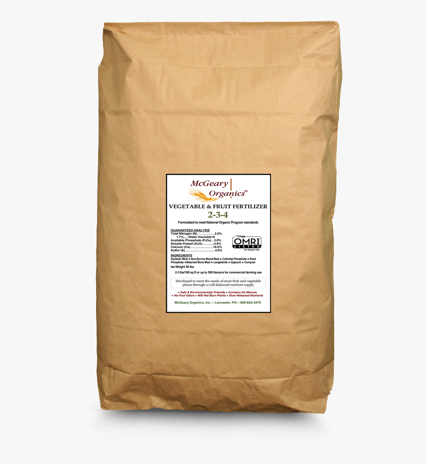 Fertilizer Bag - Paper Bag, HD Png Download