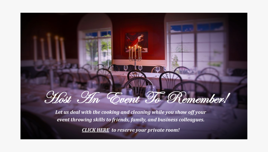 Host Event Slide - Dining Room, HD Png Download