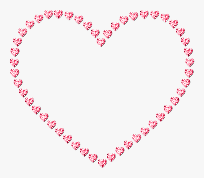 Transparent Diamond - Big Heart White Background, HD Png Download