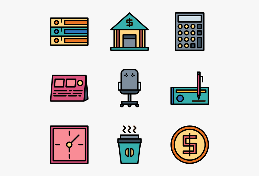 80's Icons Png, Transparent Png