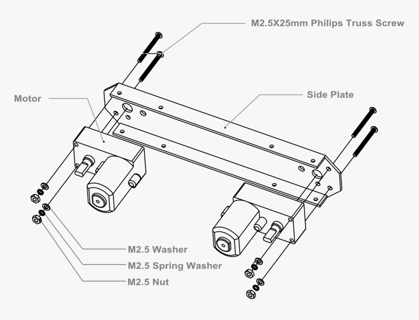How To Build A Robot - Technical Drawing, HD Png Download