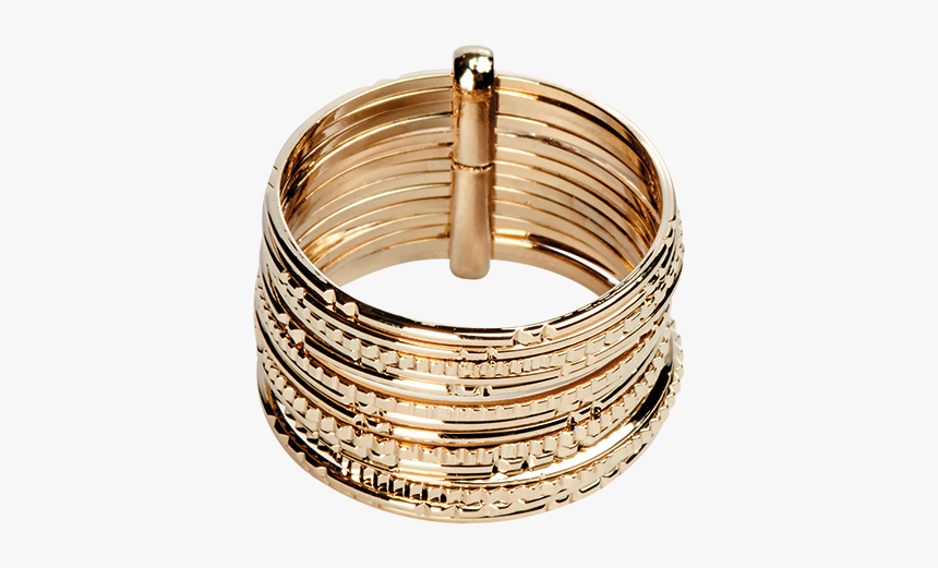 Dorado Anillo De Acero Inoxidable, HD Png Download