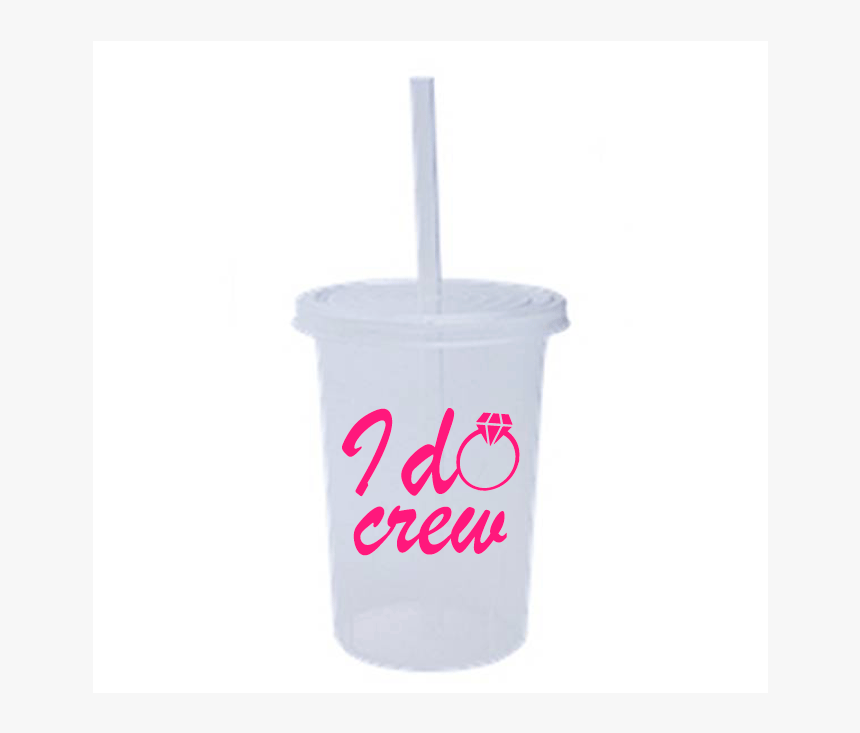 Vaso Modelo I Do Crew - Drinking Straw, HD Png Download