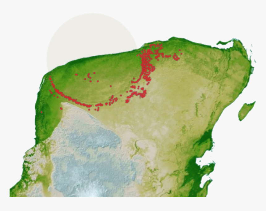 Chicxulub Crater, HD Png Download