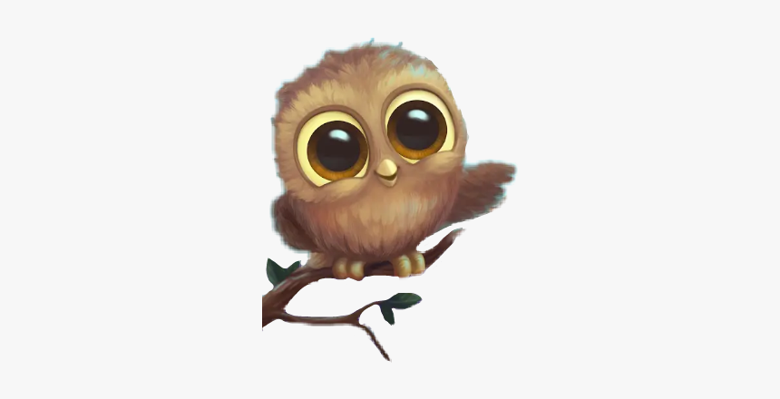 #owl #woodlandcreatures #woodland - Cartoon, HD Png Download